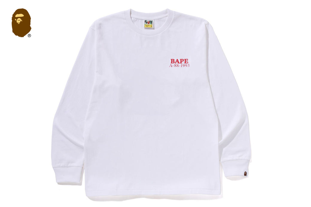 【未開封】BABYL Mosh' Tee XL MOON APE HEAD OLD PHOTO L/S TEE | bape.com