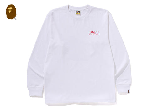 MOON APE HEAD OLD PHOTO L/S TEE