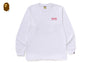 MOON APE HEAD OLD PHOTO L/S TEE