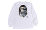 MOON APE HEAD OLD PHOTO L/S TEE