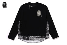SIDE SLITTED LONG SLEEVES TEE