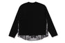 SIDE SLITTED LONG SLEEVES TEE