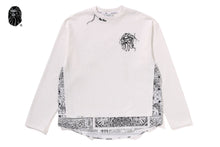 SIDE SLITTED LONG SLEEVES TEE