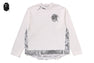 SIDE SLITTED LONG SLEEVES TEE