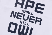 【 BAPE X OVO 】COLLEGE LONG SLEEVE TEE