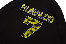 【 BAPE X CR7 LIFE 】MULTI LOGO POLY RELAXED FIT LS FOOTBALL JERSEY