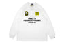 【 BAPE X CR7 LIFE 】MULTI LOGO POLY RELAXED FIT LS FOOTBALL JERSEY