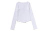 【 BAPE X MOUSSY 】HENRY NECK L/S TEE