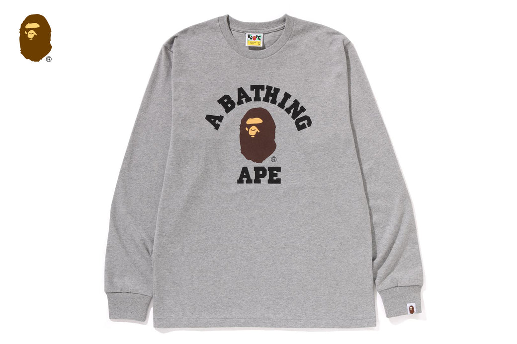 COLLEGE LS TEE | bape.com