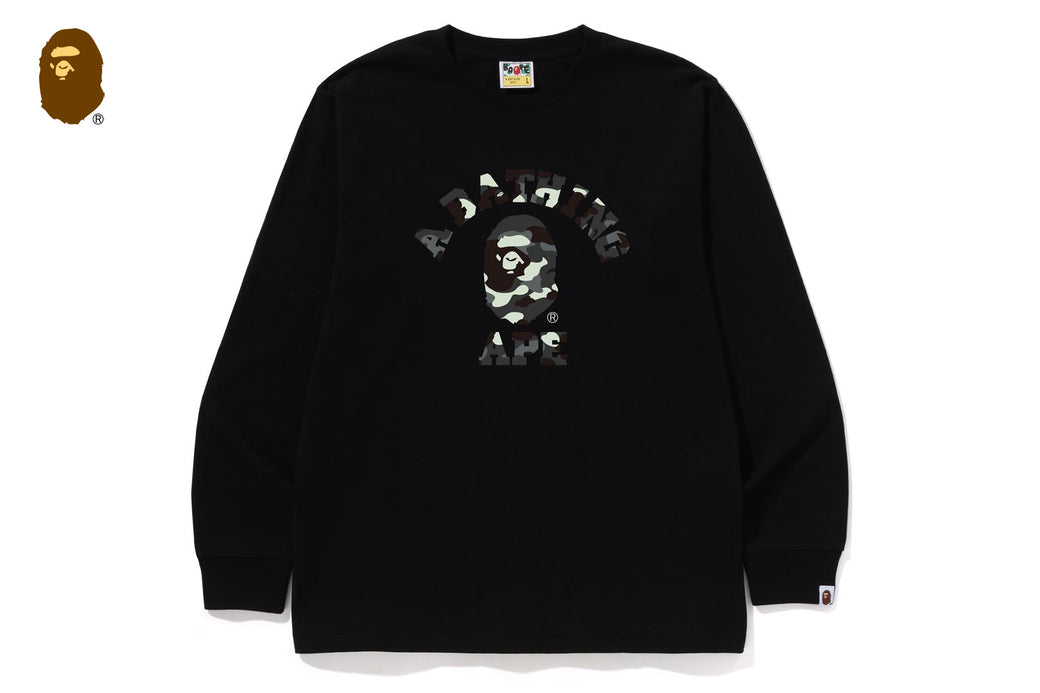 CITY CAMO COLLEGE LS TEE | bape.com