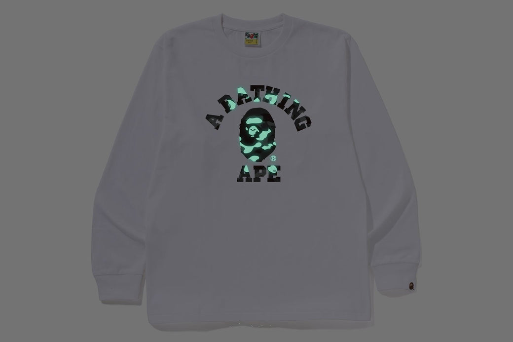 CITY CAMO COLLEGE LS TEE | bape.com