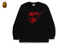 COLOR CAMO APE FACE STA LS TEE