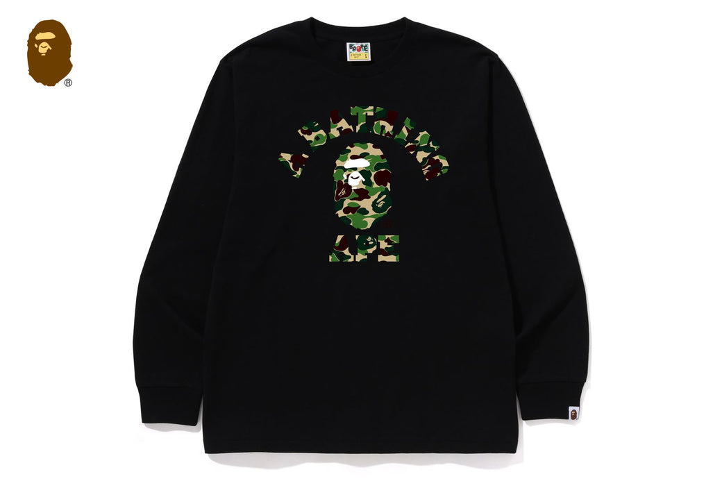 トップス A BATHING APE CITY CAMO COLLEGE LS TEE L ABC CAMO COLLEGE LS TEE | bape.com