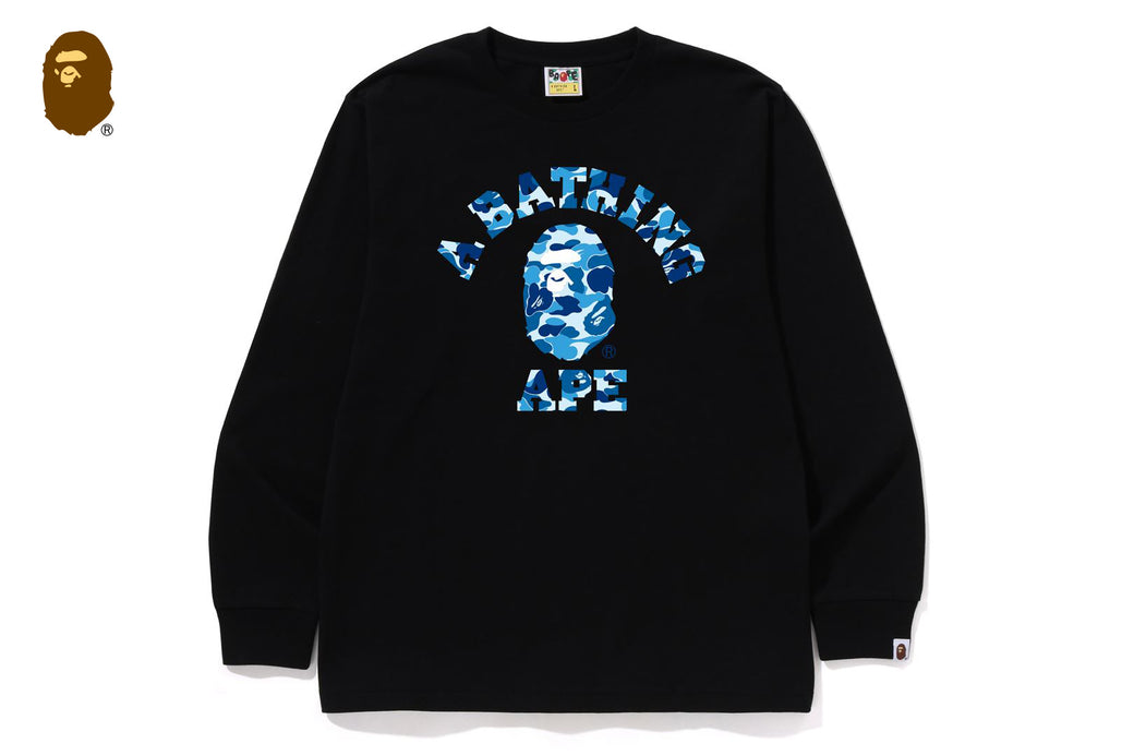 トップス A BATHING APE ABC CAMO COLLEGE LS TEE ABC CAMO COLLEGE LS TEE | bape.com