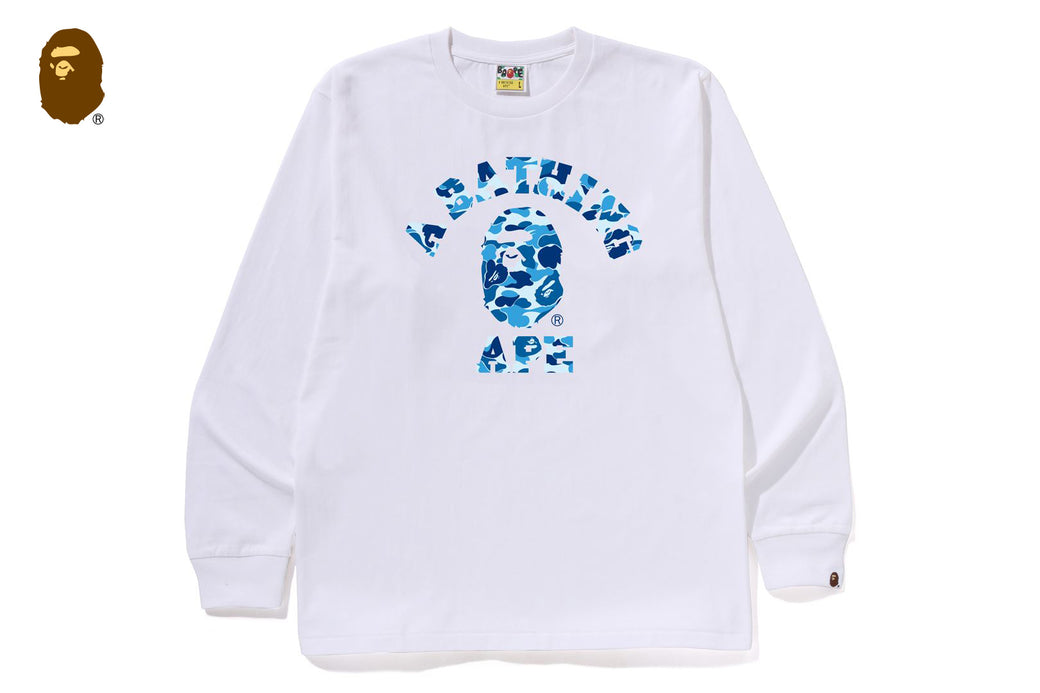 ABC CAMO COLLEGE LS TEE | bape.com