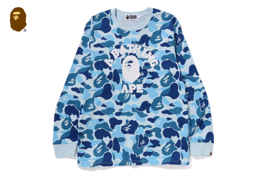ABC CAMO COLLEGE LS TEE | bape.com