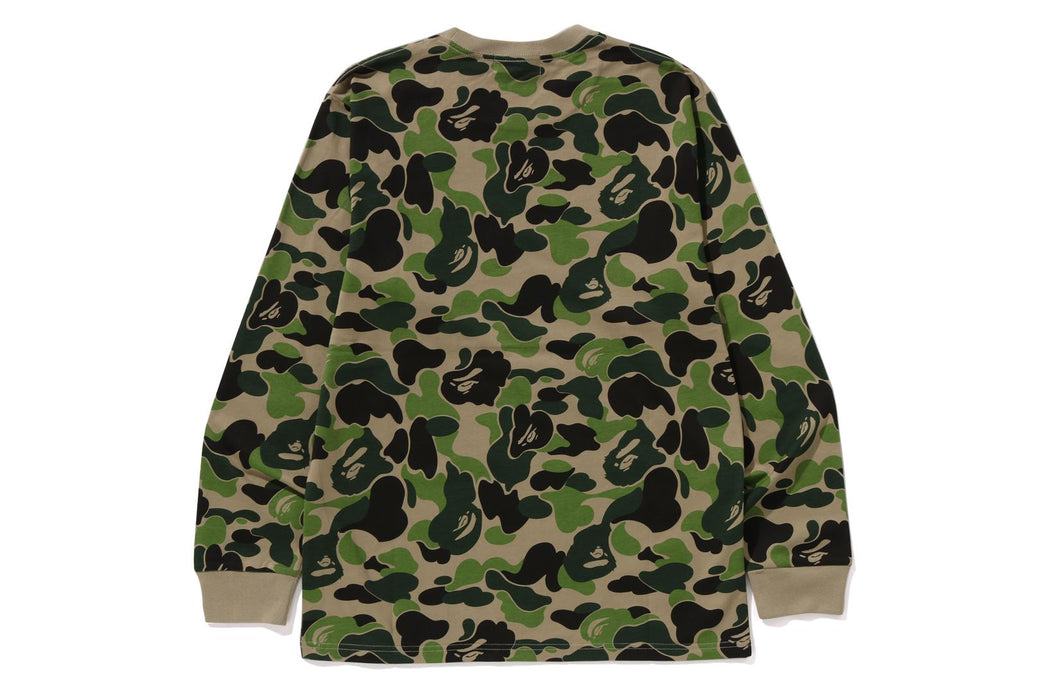 ABC CAMO COLLEGE LS TEE | bape.com