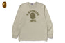GARMENT DYE COLLEGE RELAXED FIT LS TEE