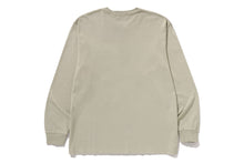 GARMENT DYE COLLEGE RELAXED FIT LS TEE