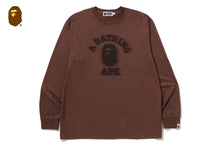 GARMENT DYE COLLEGE RELAXED FIT LS TEE