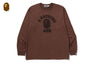 GARMENT DYE COLLEGE RELAXED FIT LS TEE