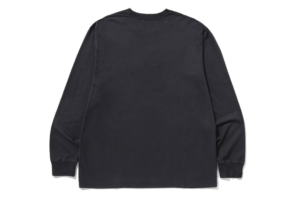 トップス BAPE GARMENT DYE LOGO RELAXED FIT TEE GARMENT DYE LOGO RELAXED FIT TEE | bape.com