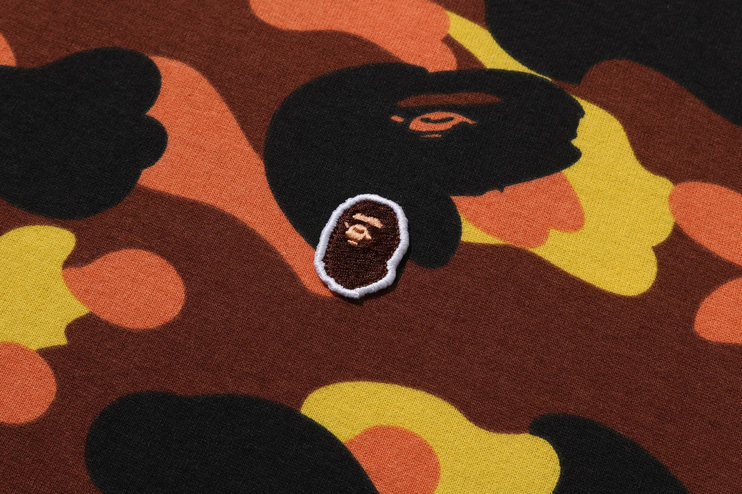 1ST CAMO ONE POINT LS TEE | bape.com