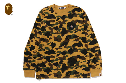 1ST CAMO ONE POINT LS TEE