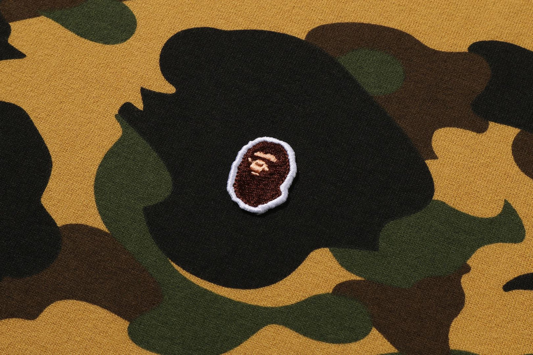 1ST CAMO ONE POINT LS TEE | bape.com