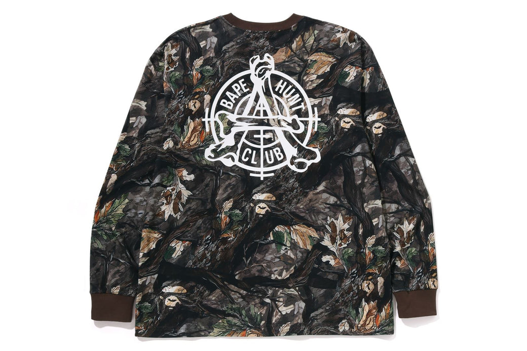 【A BATHING APE】TREE EDGE CAMO APE HEAD RELAXED FIT LS TEE TREE EDGE CAMO APE HEAD RELAXED FIT LS TEE | bape.com