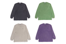 GARMENT DYE ONE POINT RELAXED FIT LS TEE