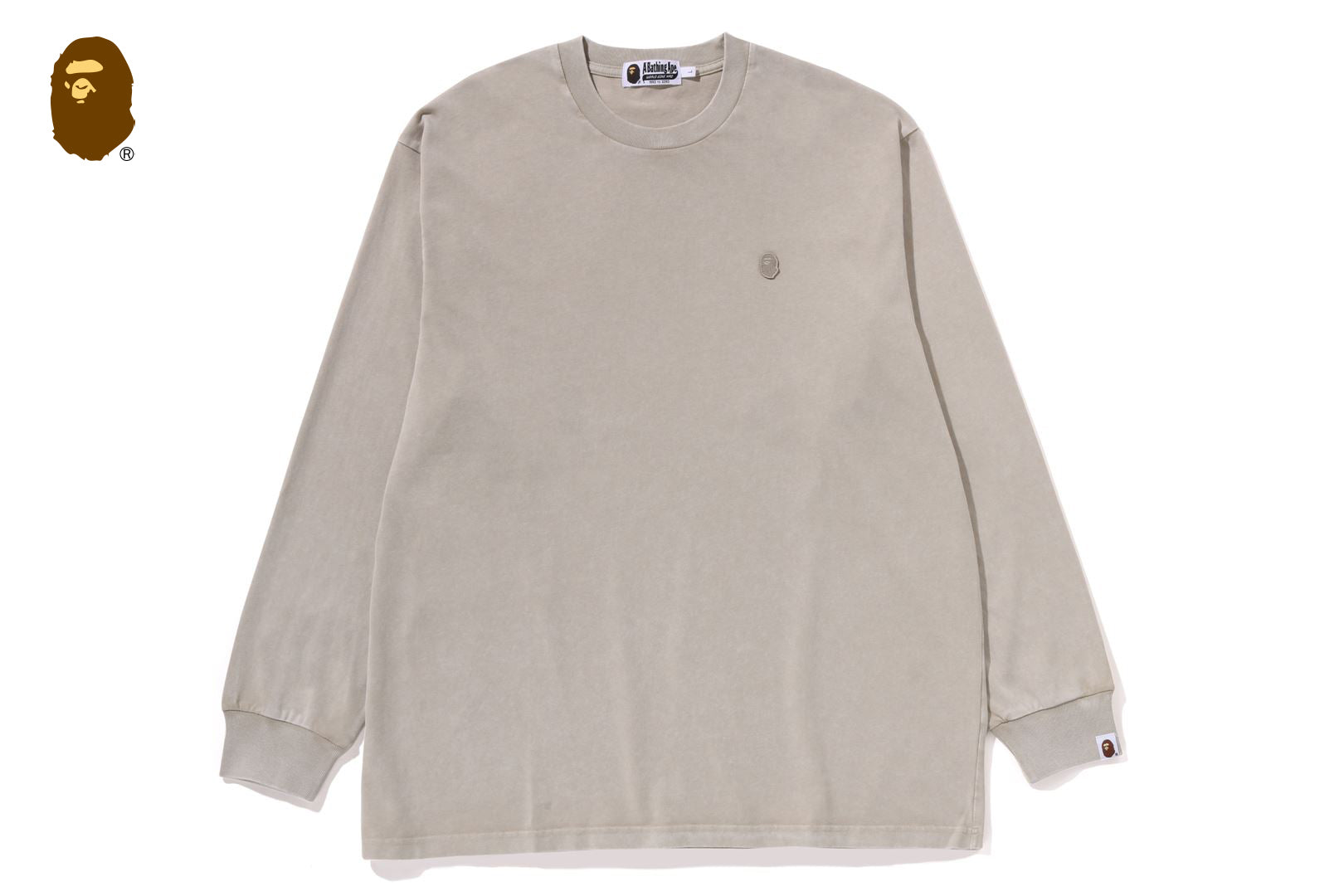 【BAPE】GARMENT DYE ONE POINT RELAXED FIT TEE 要在庫確認 GARMENT DYE ONE POINT RELAXED FIT TEE | bape.com