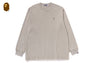 GARMENT DYE ONE POINT RELAXED FIT LS TEE