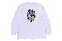 ART CAMO APE HEAD RELAXED FIT LS TEE