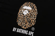 WILD LEOPARD PATTERN RELAXED FIT LS TEE