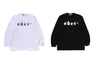 WRINKLE BAPE LOGO RELAXED FIT LS TEE