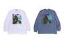 BAPE GRAPHIC RELAXED FIT LS TEE