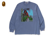 BAPE GRAPHIC RELAXED FIT LS TEE