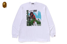 BAPE GRAPHIC RELAXED FIT LS TEE