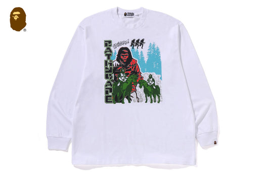BAPE GRAPHIC RELAXED FIT LS TEE