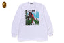 BAPE GRAPHIC RELAXED FIT LS TEE
