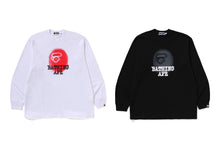 BATHING APE LOGO RELAXED FIT LS TEE