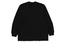 BATHING APE LOGO RELAXED FIT LS TEE