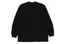 BATHING APE LOGO RELAXED FIT LS TEE