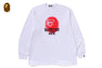 BATHING APE LOGO RELAXED FIT LS TEE