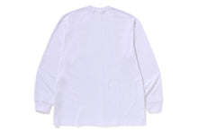 BATHING APE LOGO RELAXED FIT LS TEE