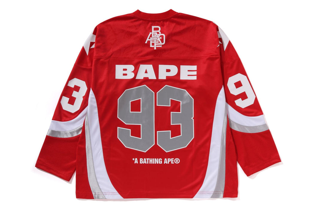 BAPE 青山限定 ジャガードカモ タオル生地 ポロシャツ ☆激レア☆ Fire camo ポロシャツ Sサイズ a bathing ape BAPE