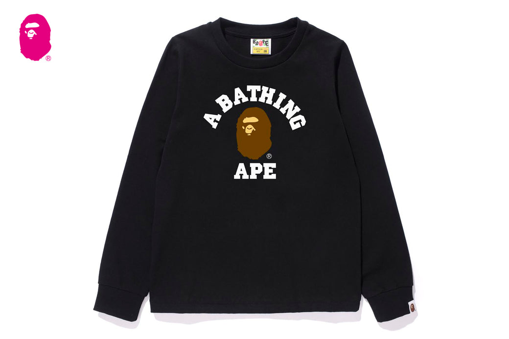 COLLEGE LS TEE | bape.com