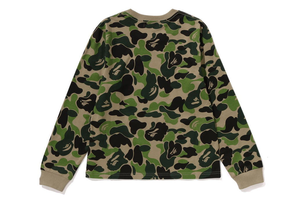 ABC CAMO COLLEGE LS TEE | bape.com