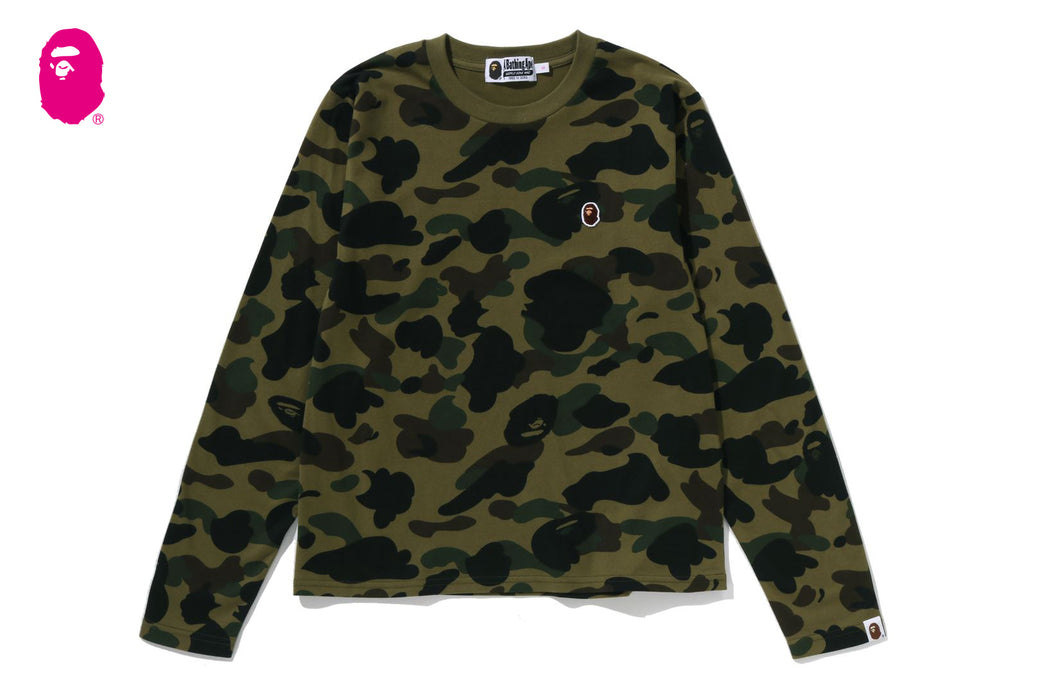 1ST CAMO LS TEE | bape.com